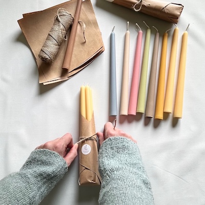 Lindas Ljus, webbshop för handgjorda stearinljus